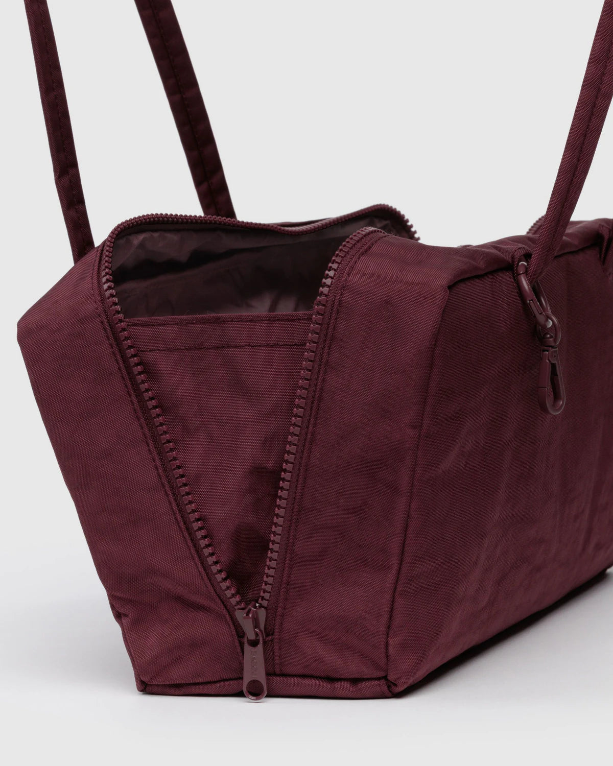 Baggu Nylon Bowler Bag - Mahogany