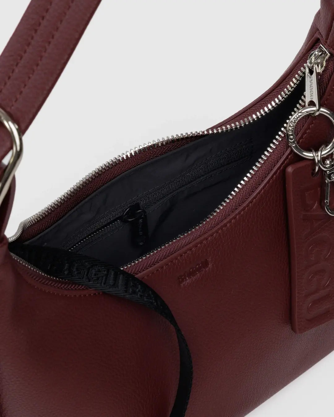 Baggu Mini Recycled Leather Shoulder Bag