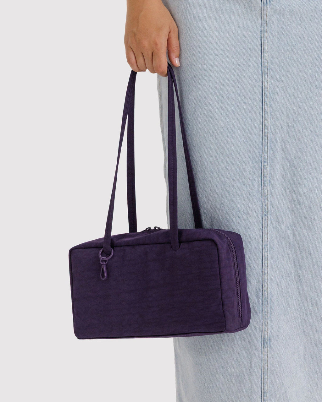 Baggu Nylon Bowler Bag - Fig
