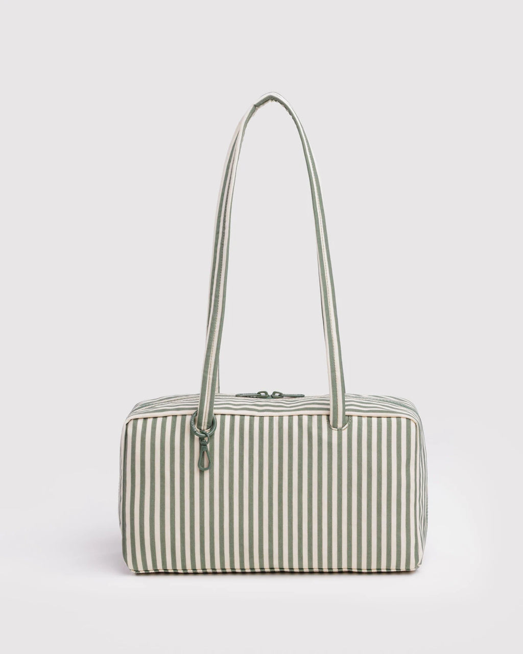 Baggu Nylon Bowler Bag - Sage Stripe