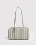 Baggu Nylon Bowler Bag - Sage Stripe