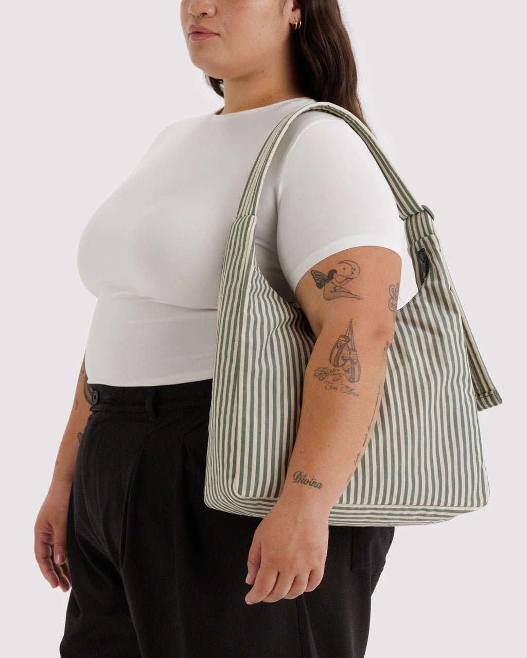 Baggu - Nylon Shoulder Bag Sage Green