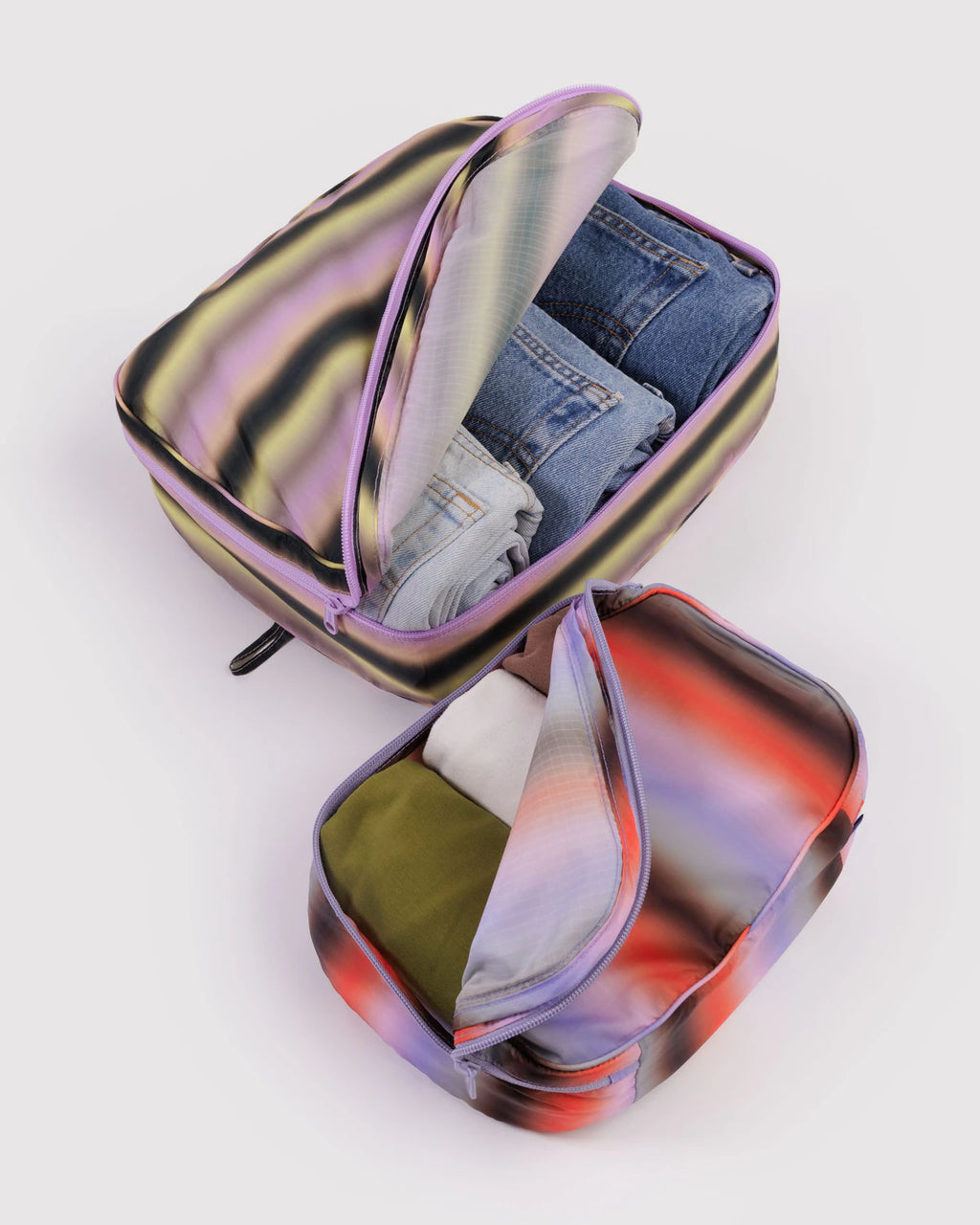 Baggu Packing Cube Set - Gradient Stripes