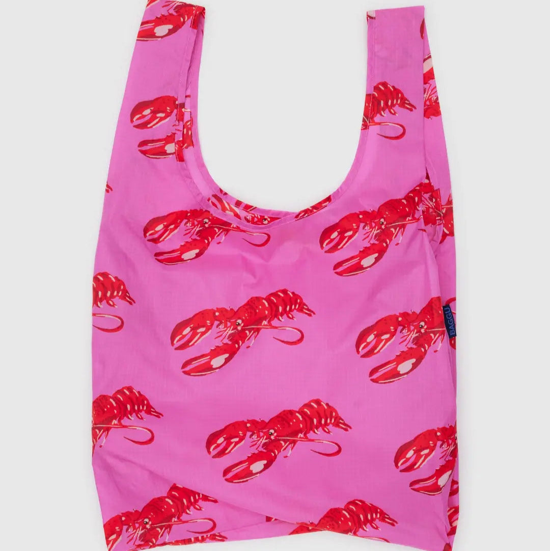 Standard Baggu - Pink Lobster