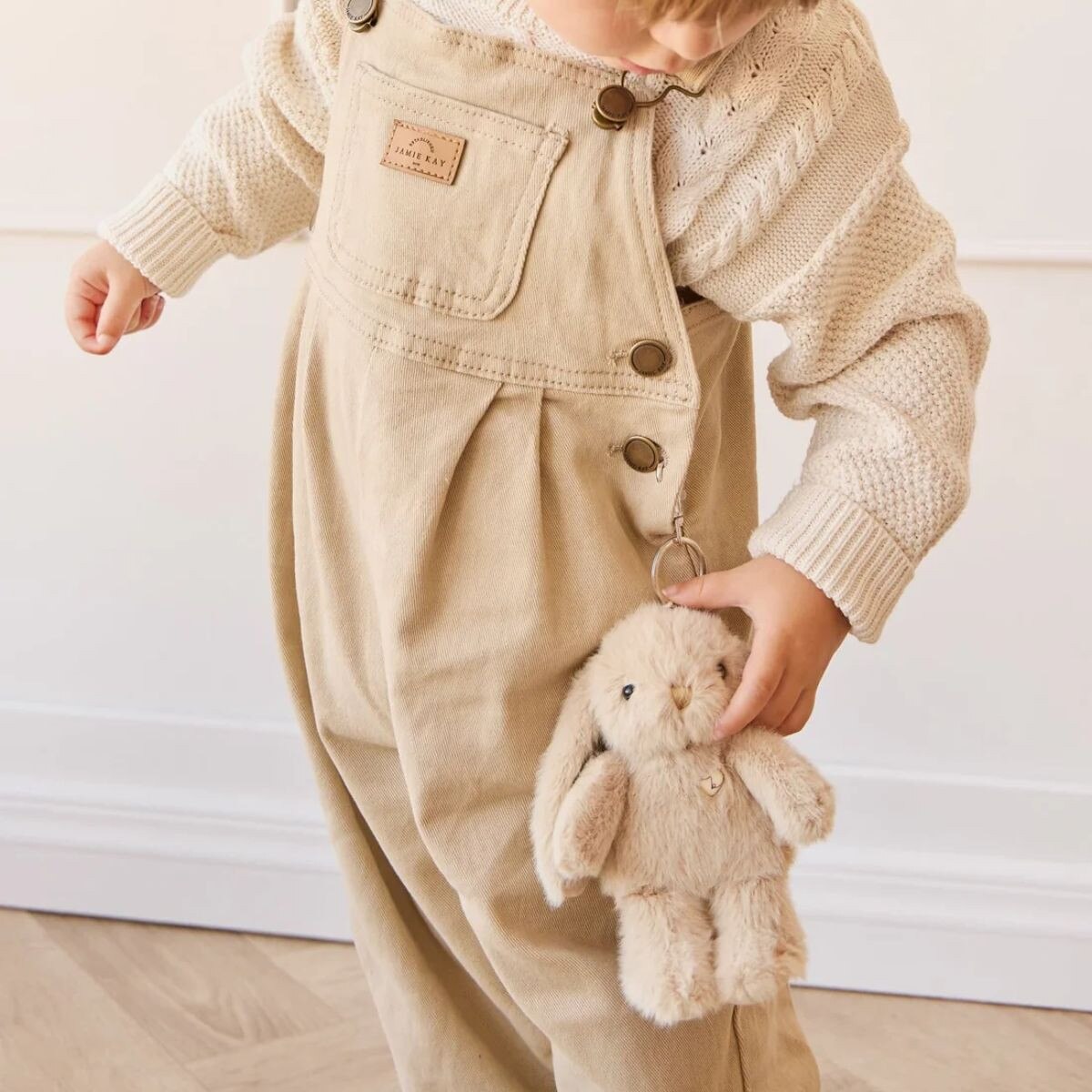 Snuggle Bunnies - Penelope Keyring - Caramel