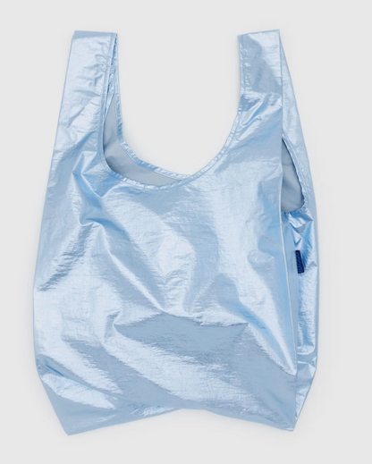 Standard Baggu - Metallic Light Blue
