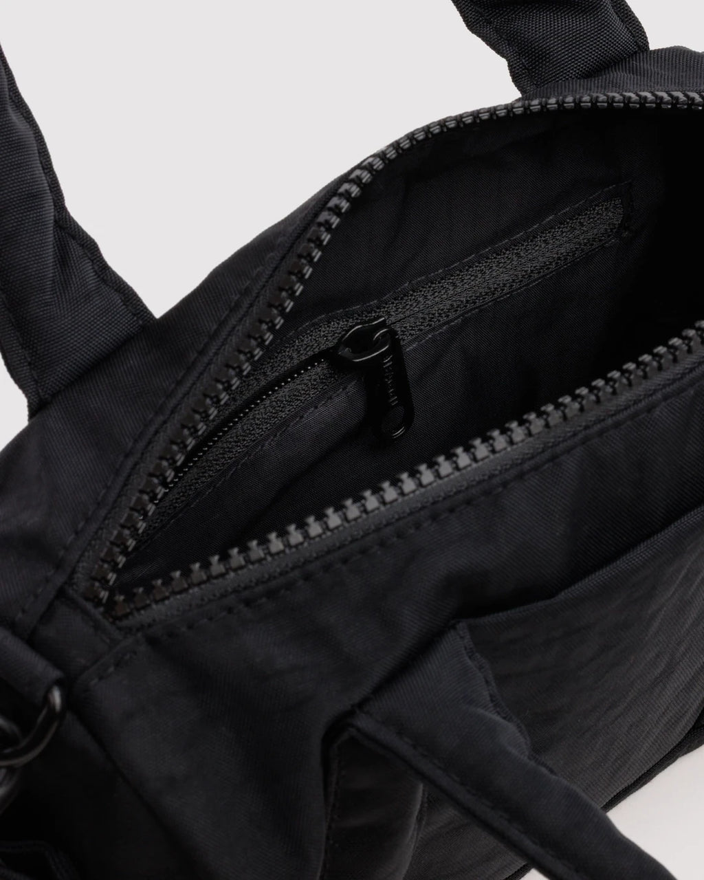 Baggu Small Nylon Duffle Bag - Black