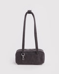 Baggu Small Denim Bowler Bag - Washed Black Denim