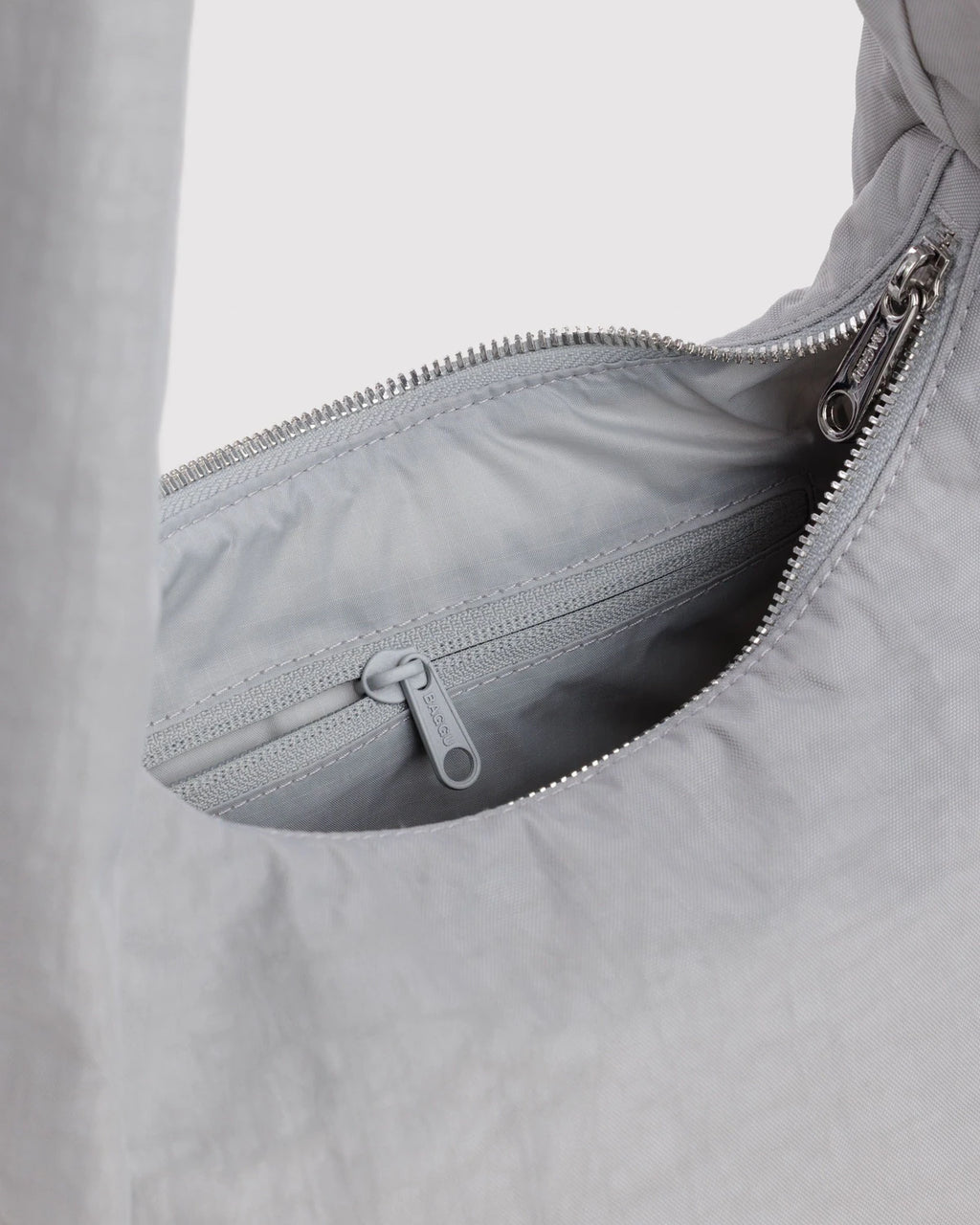 Baggu Small Nylon Meringue Bag - Fog