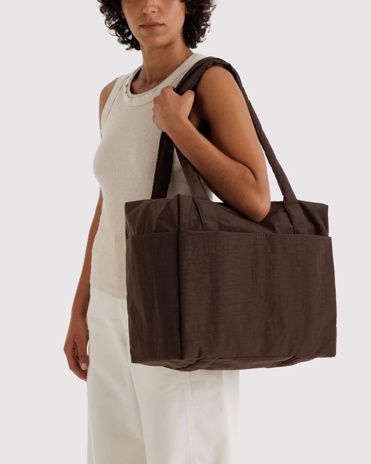 Baggu Small Cloud Carry-On - Coffee