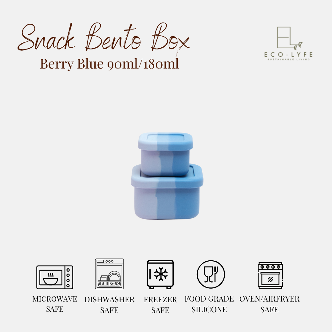 [Popsicle Edition] [Eco-Lyfe] Snack Bento Box Set (90ml & 180ml)