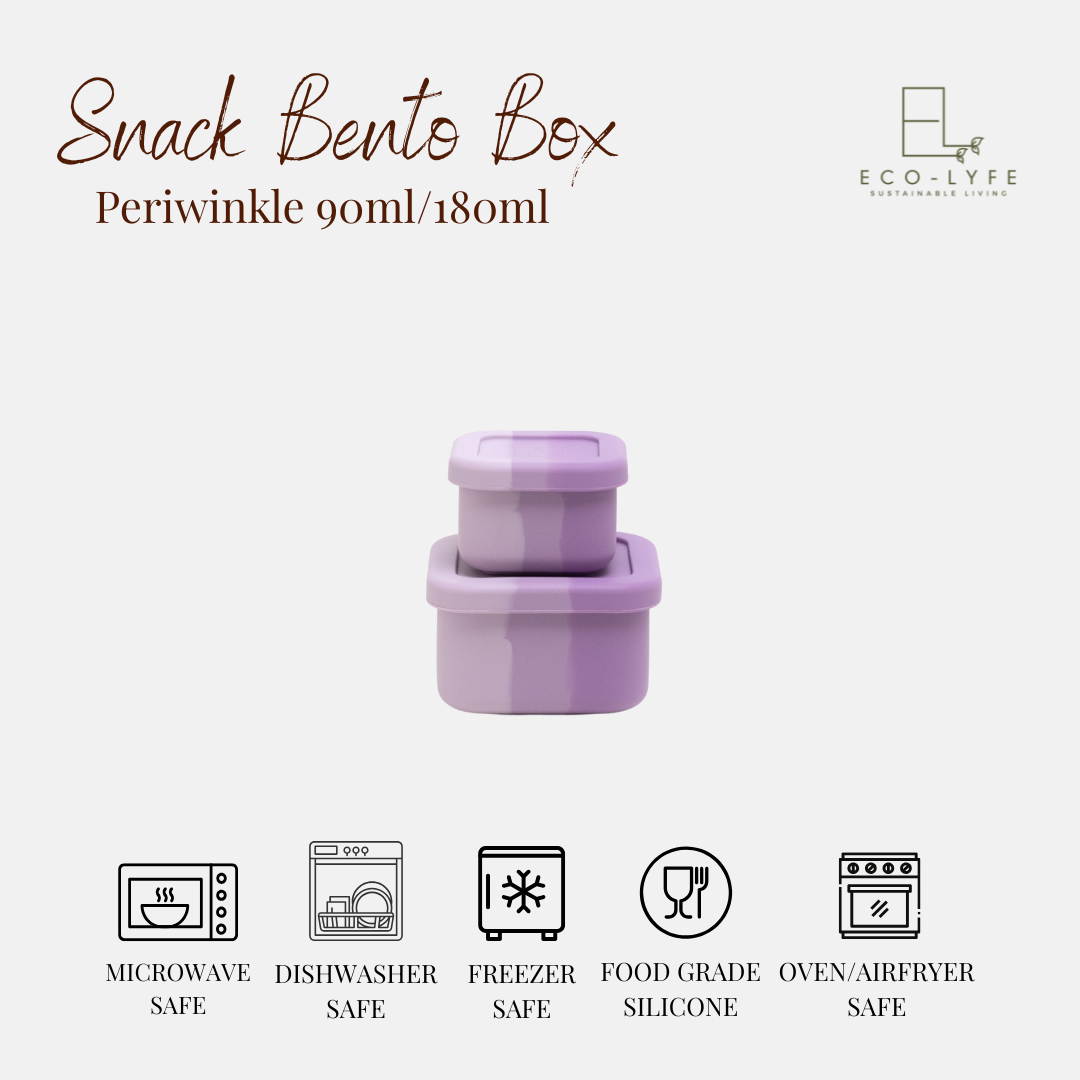 [Popsicle Edition] [Eco-Lyfe] Snack Bento Box Set (90ml & 180ml)