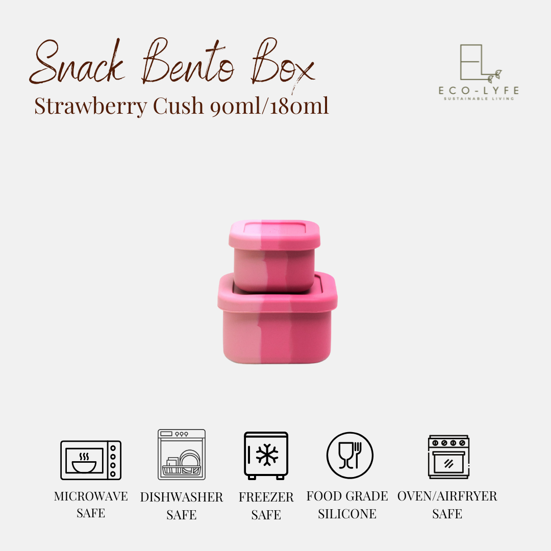 [Popsicle Edition] [Eco-Lyfe] Snack Bento Box Set (90ml & 180ml)