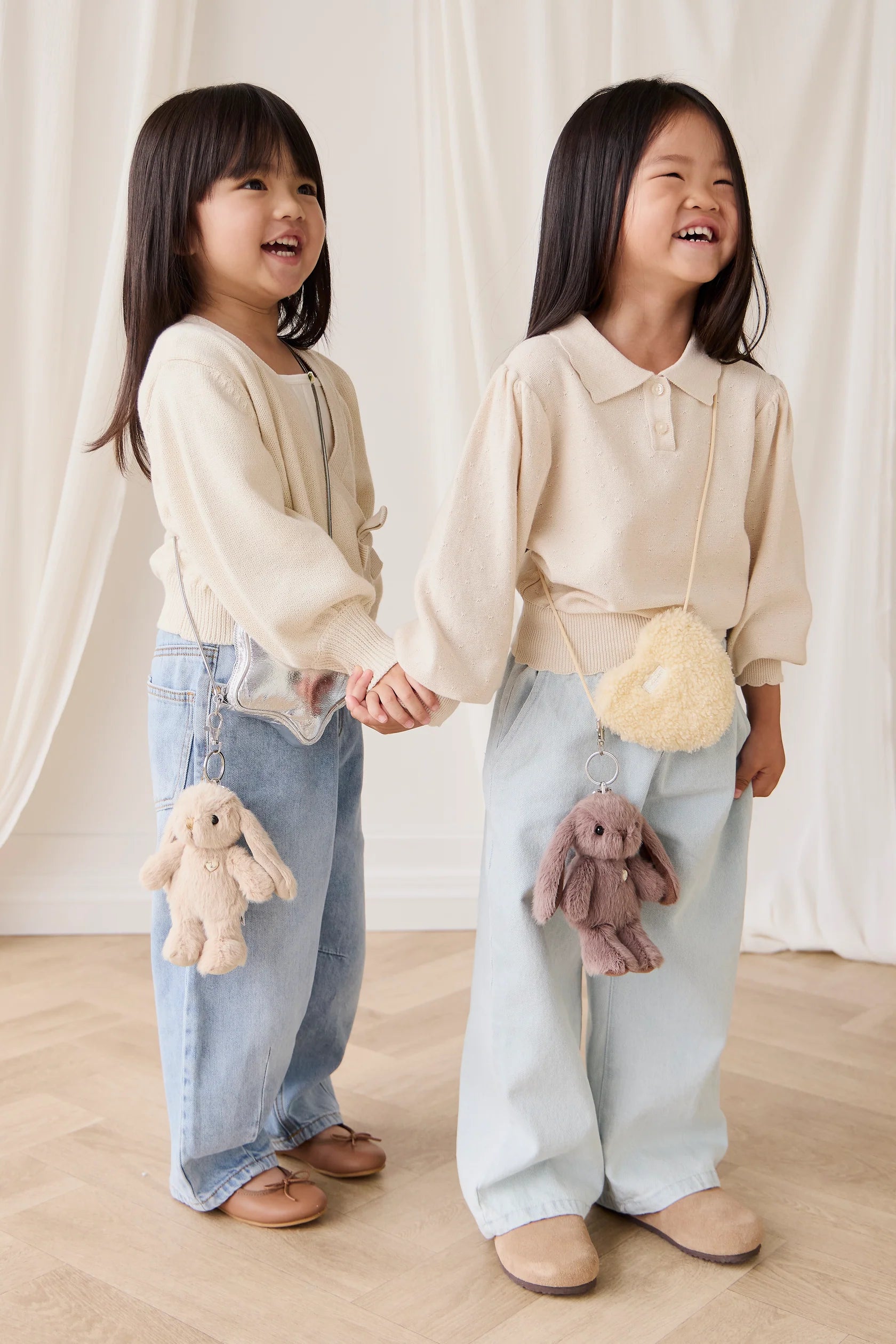 Snuggle Bunnies - Penelope Keyring - Spice