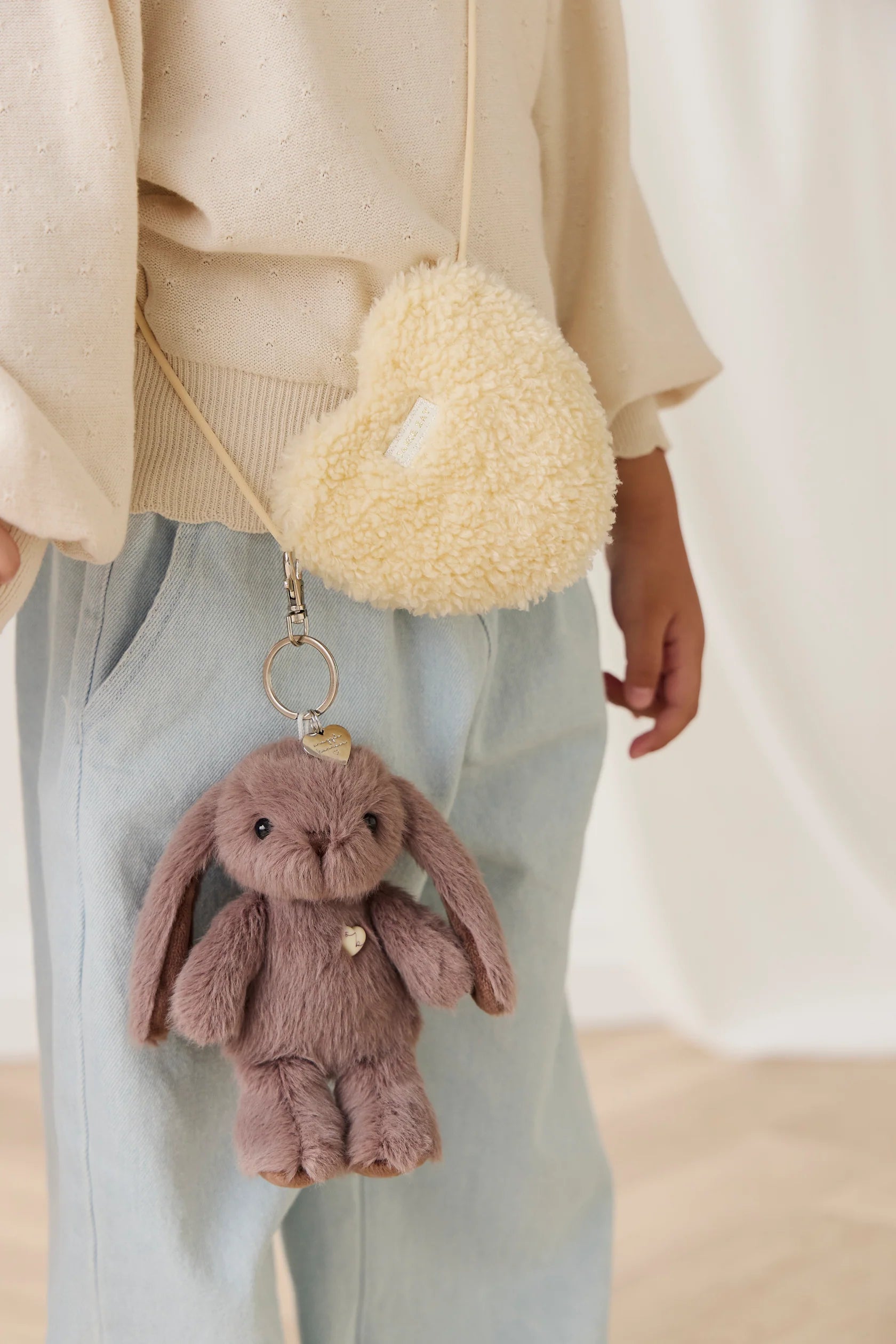 Snuggle Bunnies - Penelope Keyring - Spice