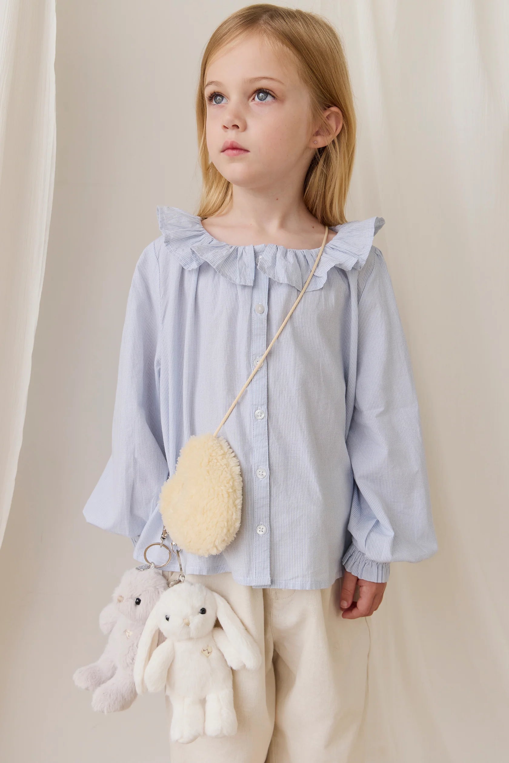 Snuggle Bunnies - Penelope Keyring - Beige