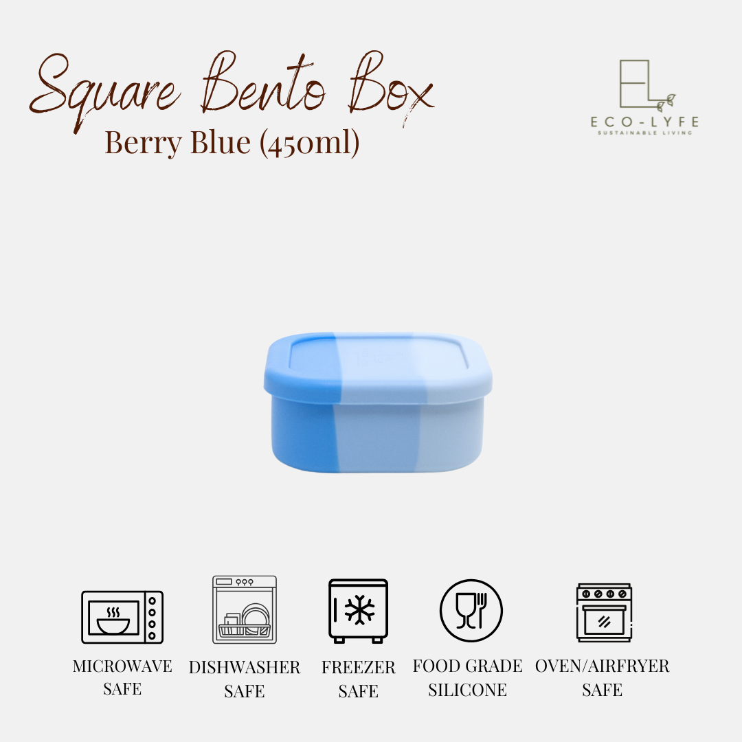 [Popsicle Edition] [Eco-Lyfe] Mini Bento Box (Square)