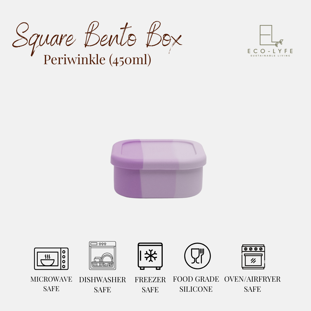 [Popsicle Edition] [Eco-Lyfe] Mini Bento Box (Square)