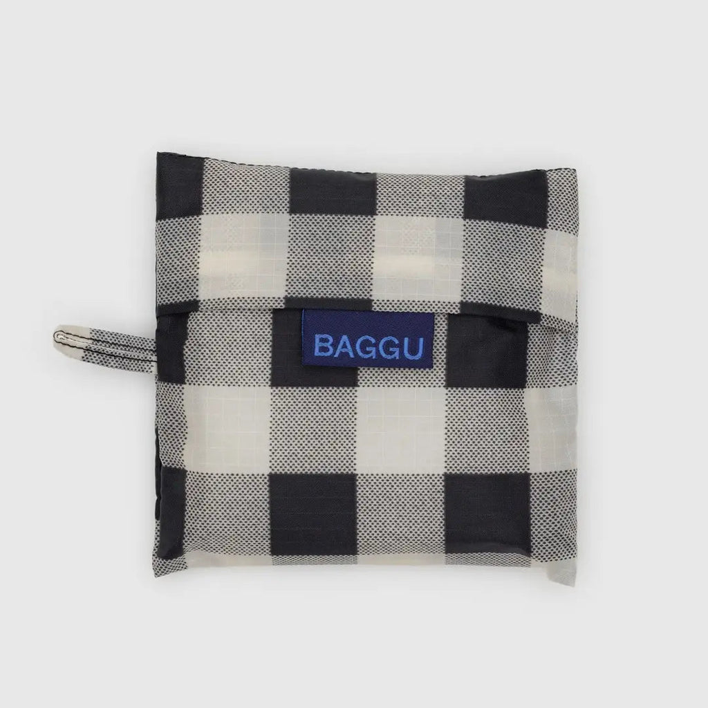 Standard Baggu - Black & White Big Check
