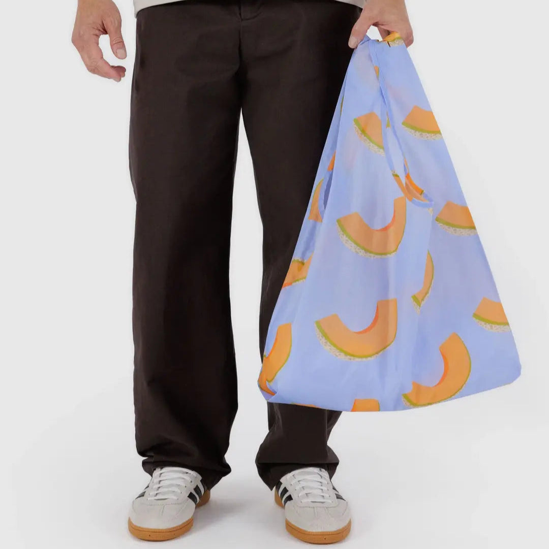 Standard Baggu - Cantaloupe Blue