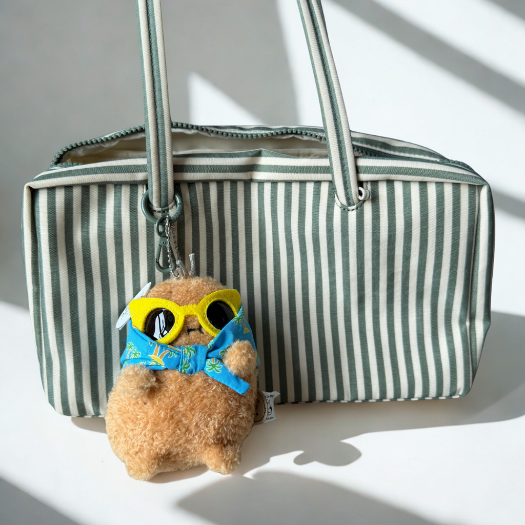 [Noodoll] - Vacay Grandma Ricespud Mini Plush Keychain