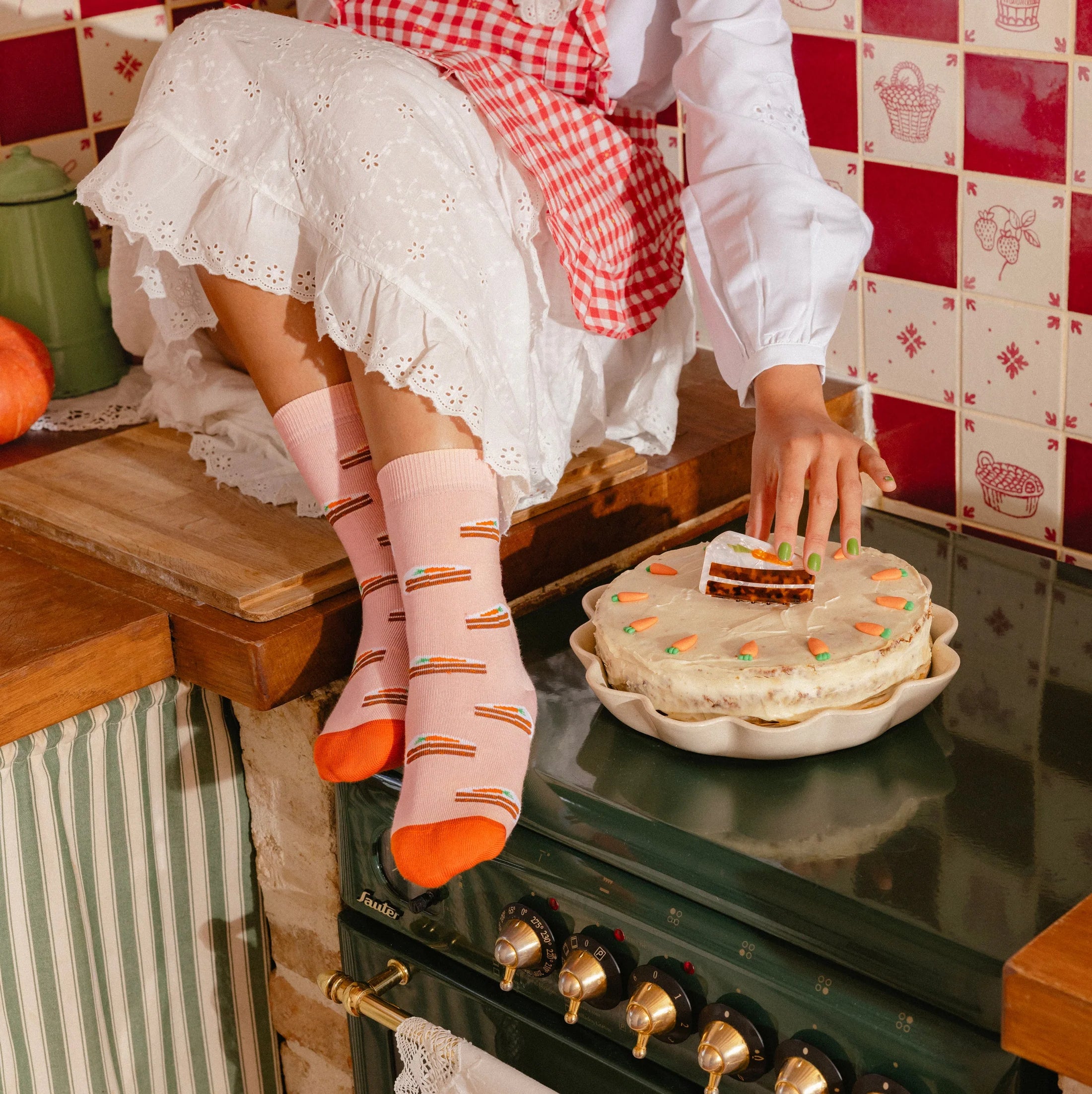 [Coucou Suzette] - Carrot Cake Socks