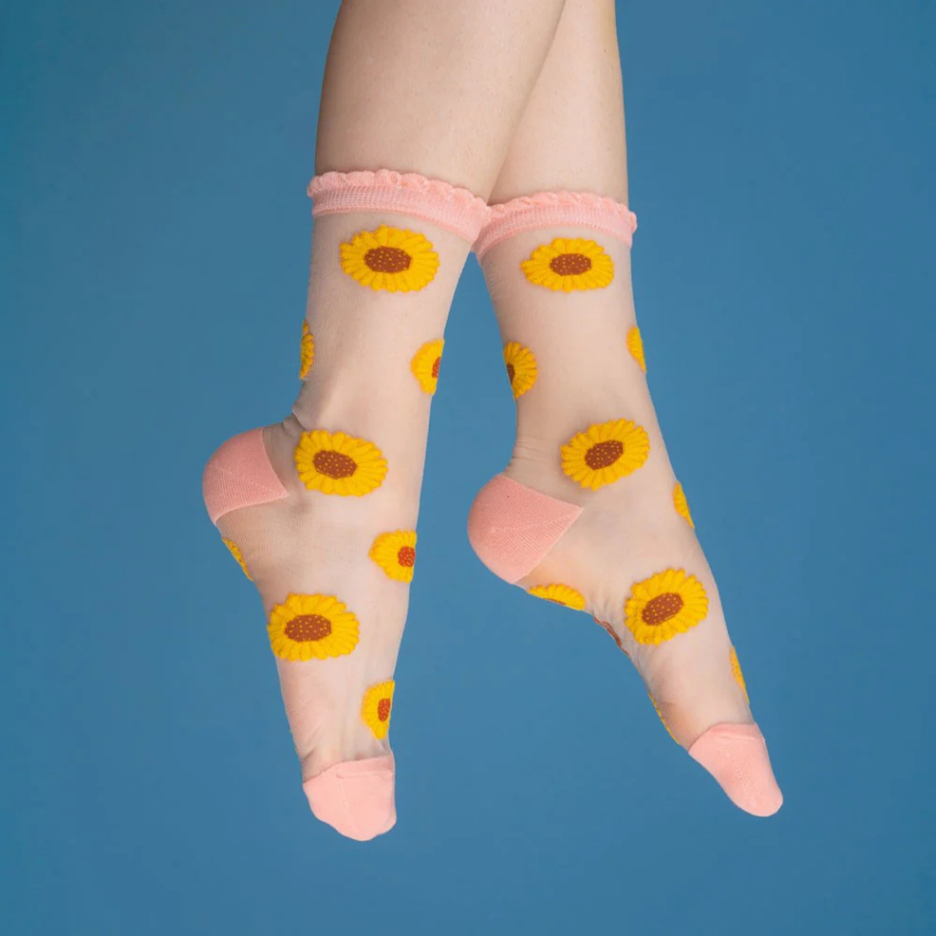 Coucou Suzette - Sunflower Sheer Socks