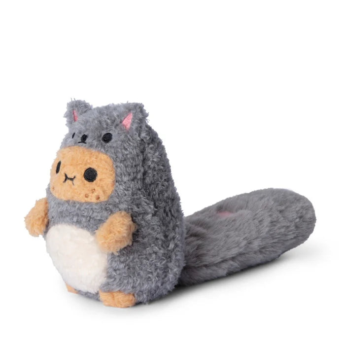 [Noodoll] Grey squirrel Ricespud Mini Sitting Plush Toy/KeyChain