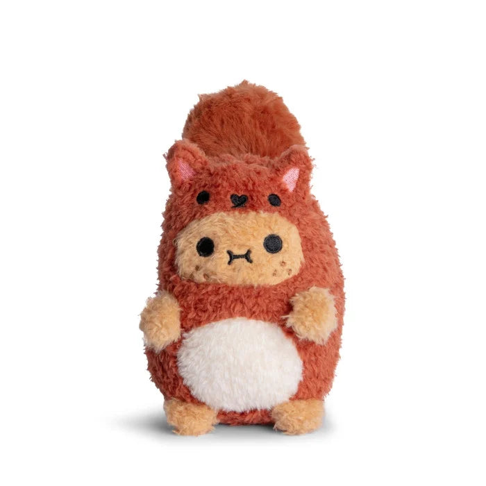 [Noodoll] Red squirrel Ricespud Mini Sitting Plush Toy