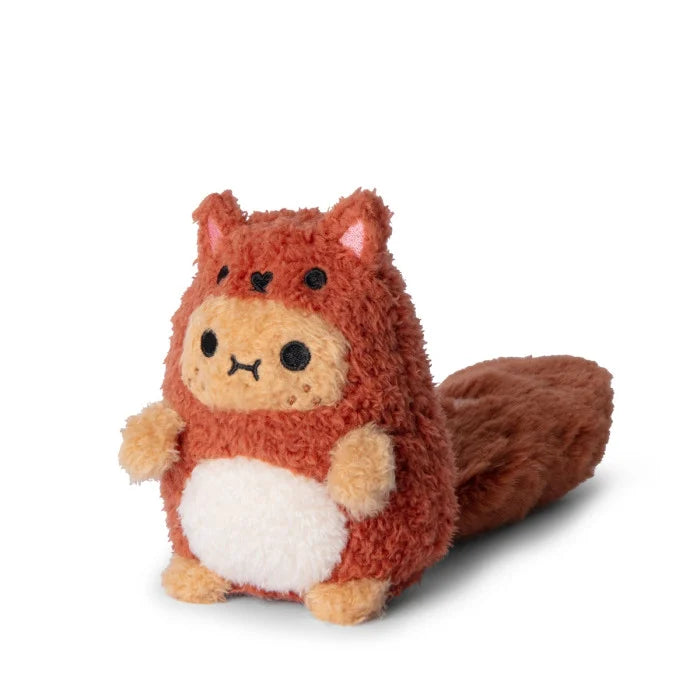 [Noodoll] Red squirrel Ricespud Mini Sitting Plush Toy