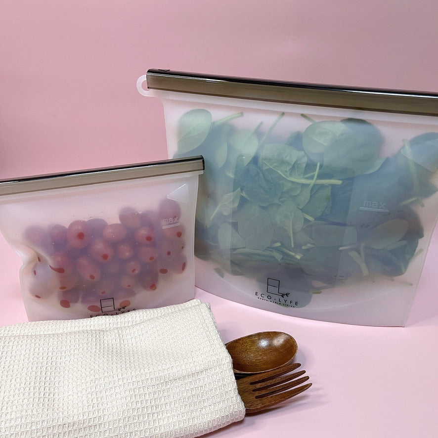 [Eco-Lyfe] Re-sealable Silicone Pouch