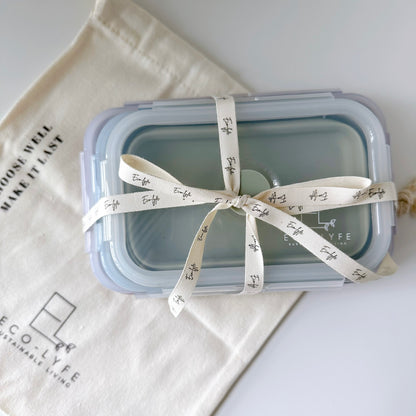 [Eco-Lyfe] Collapsible Silicone Lunchbox