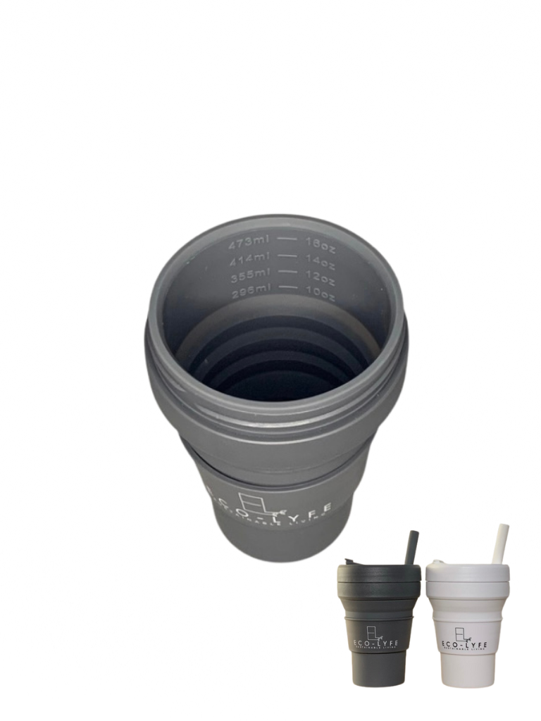 Eco-Lyfe Silicone Collapsible Cup (inside)