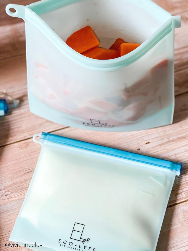 [Eco-Lyfe] Re-sealable Silicone Pouch